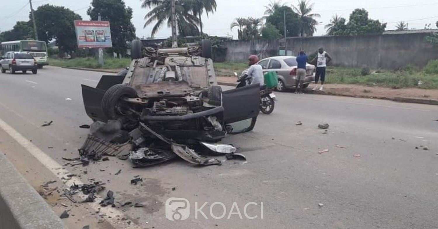 Côte d'Ivoire: Roulant à vive allure, il est victime d'un grave accident, dans un état critique le chauffeur évacué