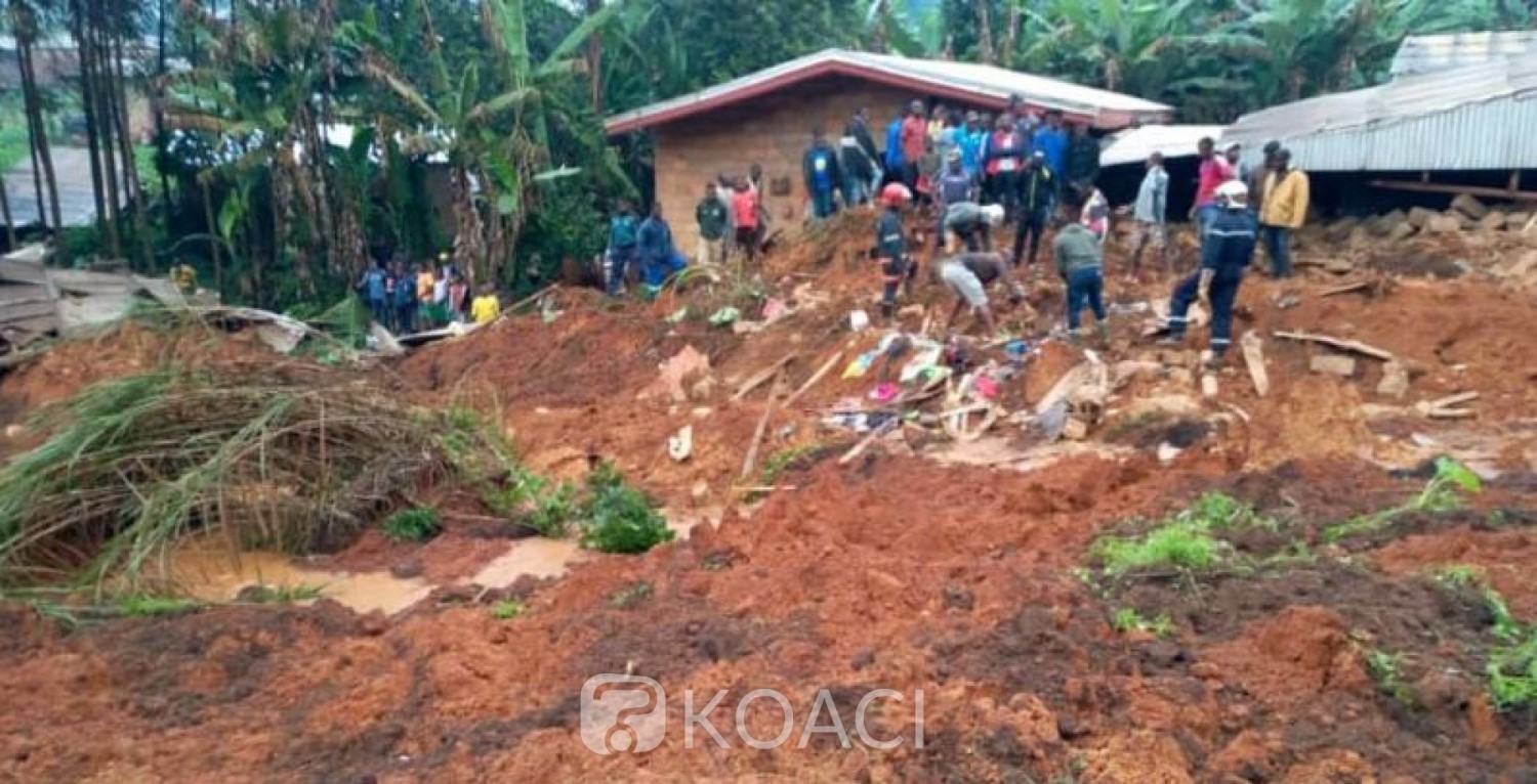 Cameroun: Une soixantaine de morts et de disparus dans un glissement de terrain à Bafoussam