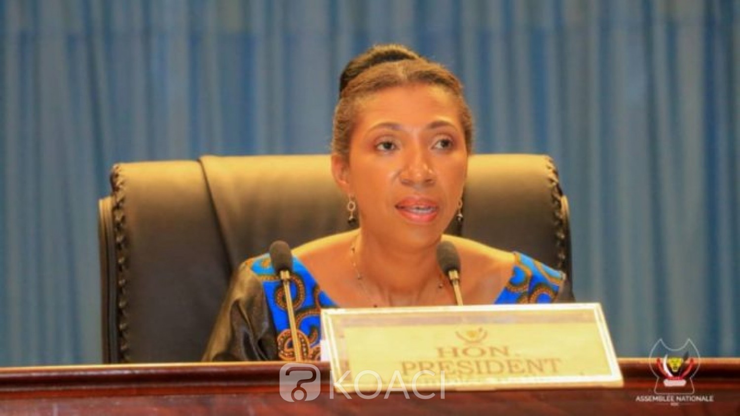 RDC:  La Présidente de l'assemblée nationale  Jeanine Mabunda visée par une motion de destitution