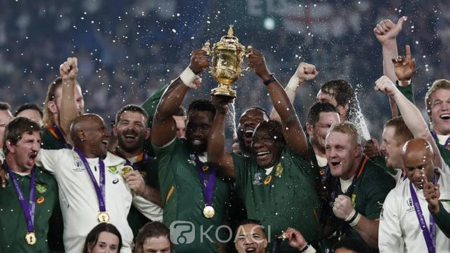 Afrique du Sud: Mondial de Rugby, les Springboks écrasent les anglais avec un score de 32 à 12