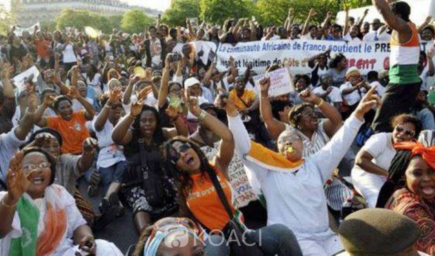 Côte d'Ivoire: En marge du sommet international pour la paix à  Paris, un sit-in de dénonciation des partisans de  Gbagbo, Blé Goudé, Bédié et Soro annoncé lundi à Paris