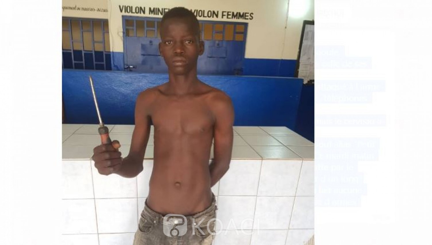 Côte d'Ivoire: A Abobo, 9 mois après son forfait, un jeune chef de gang impliqué dans l'attaque d'un domicile interpellé