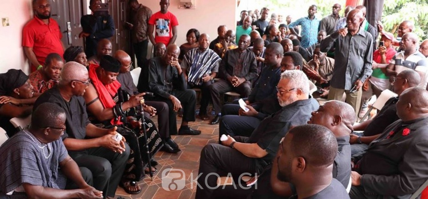 Ghana: Rawlings révèle une blessure qu'il soigne