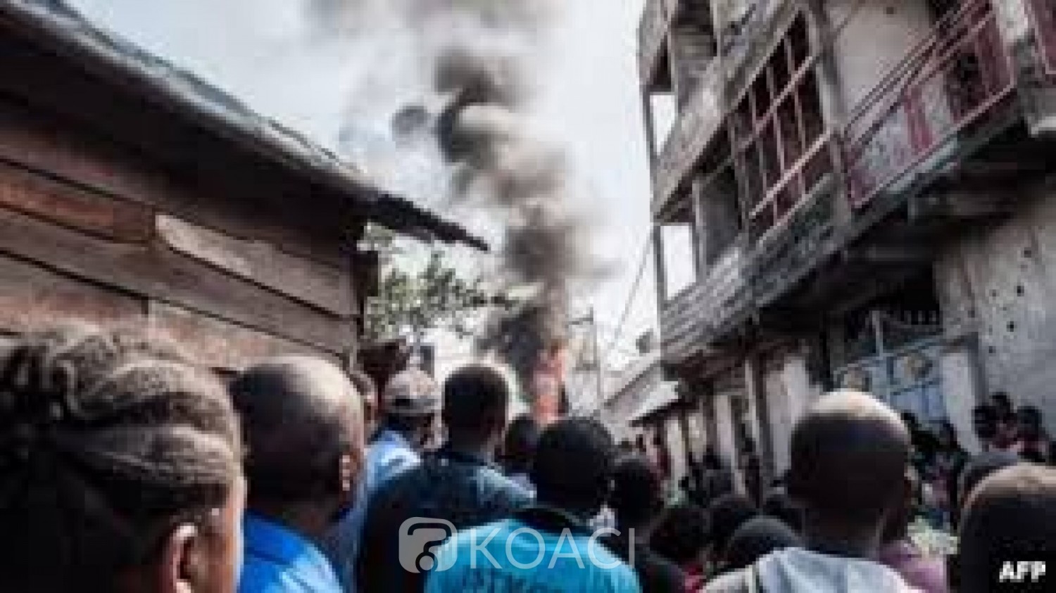 RDC: Un avion s'écrase sur une maison à Goma, au moins 24 morts