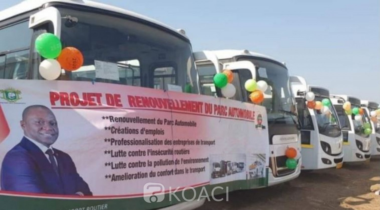 Côte d'Ivoire: Renouvellement du parc automobile, les détails sur les  véhicules mis à la disposition des transporteurs dans le Hambol