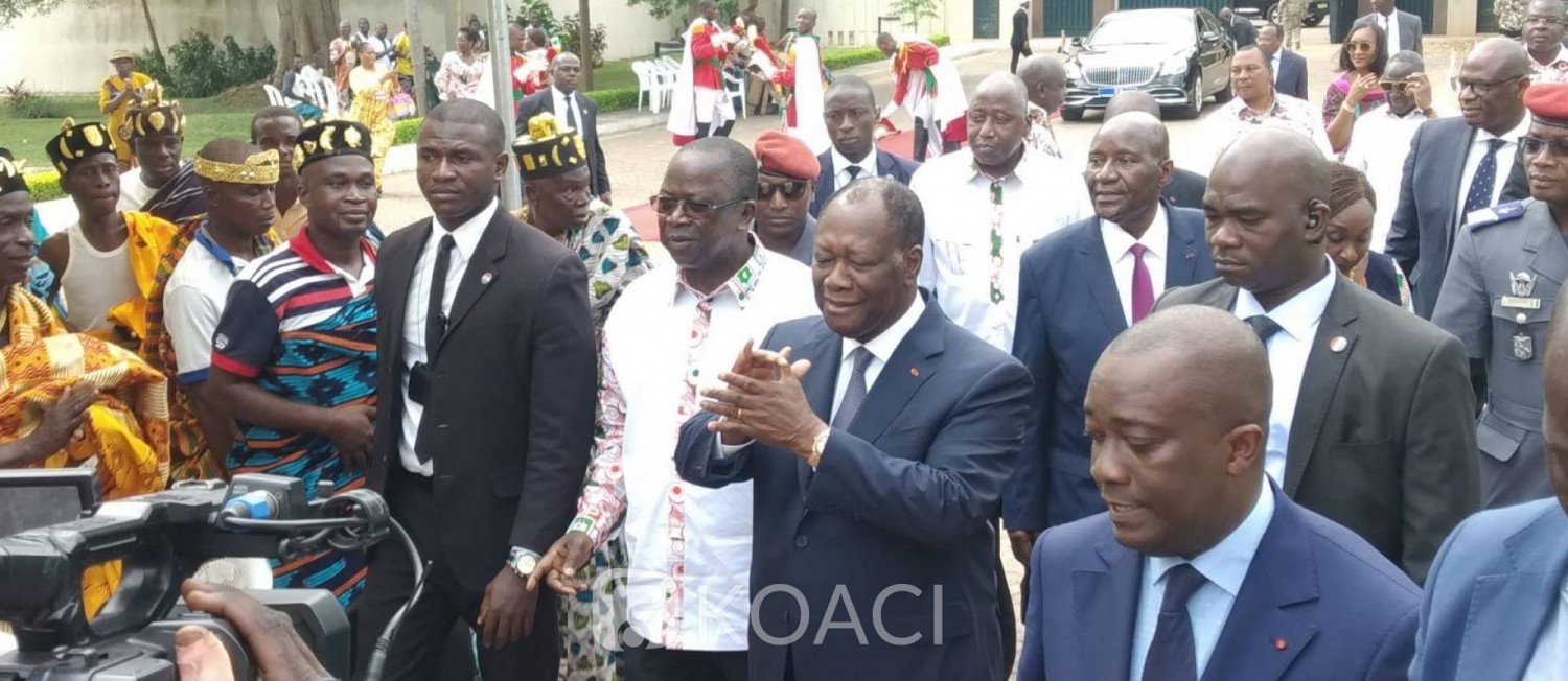 Côte d'Ivoire :  Depuis Yamoussoukro, Ouattara aux politiciens qui souhaitent une transition: «Les hommes politiques qui comptent sur l'armée pour faire une transition perdent leur temps »