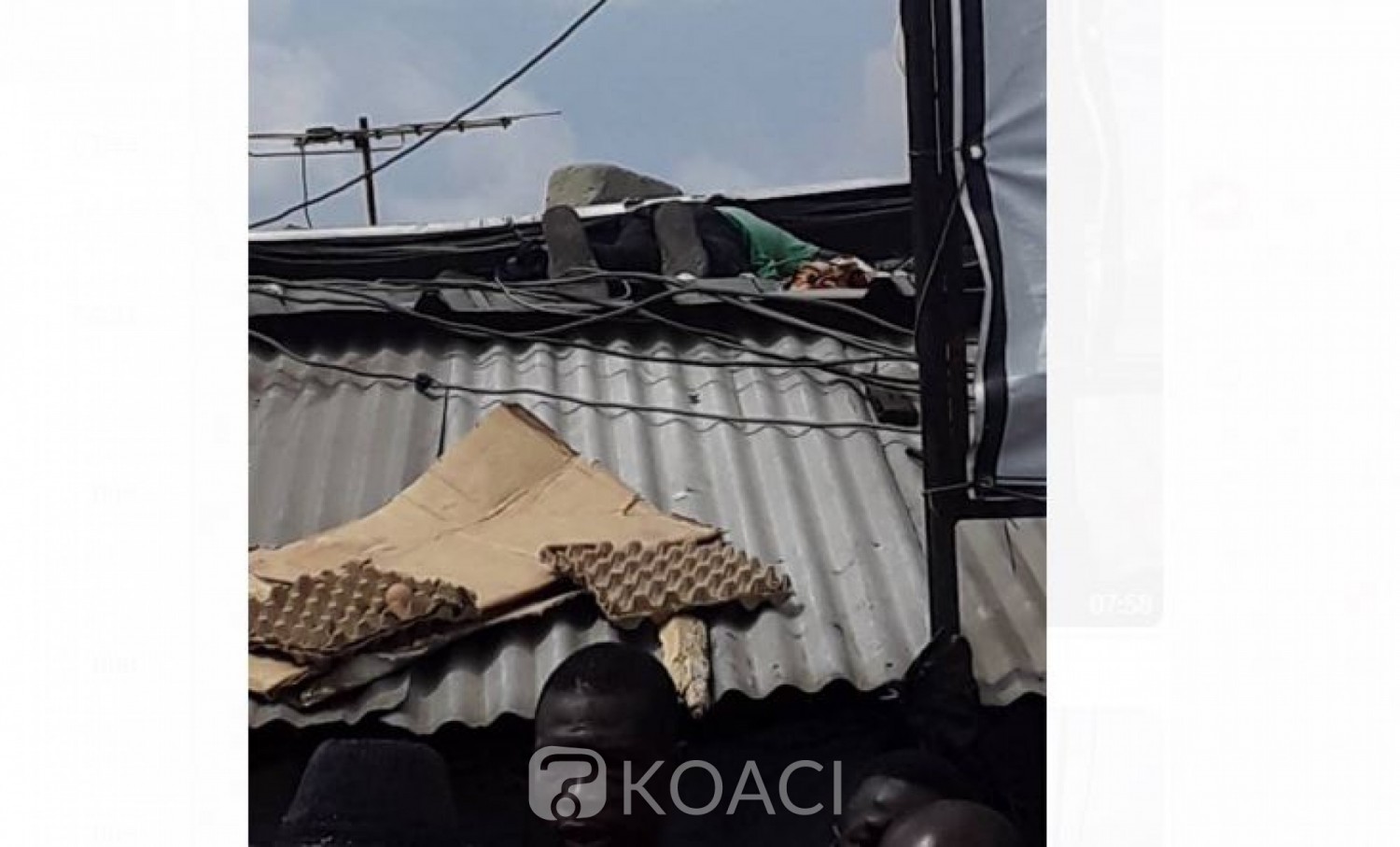 Côte d'Ivoire: Drame à Marcory Anoumabo, le corps d'un homme découvert sans vie sur le toit