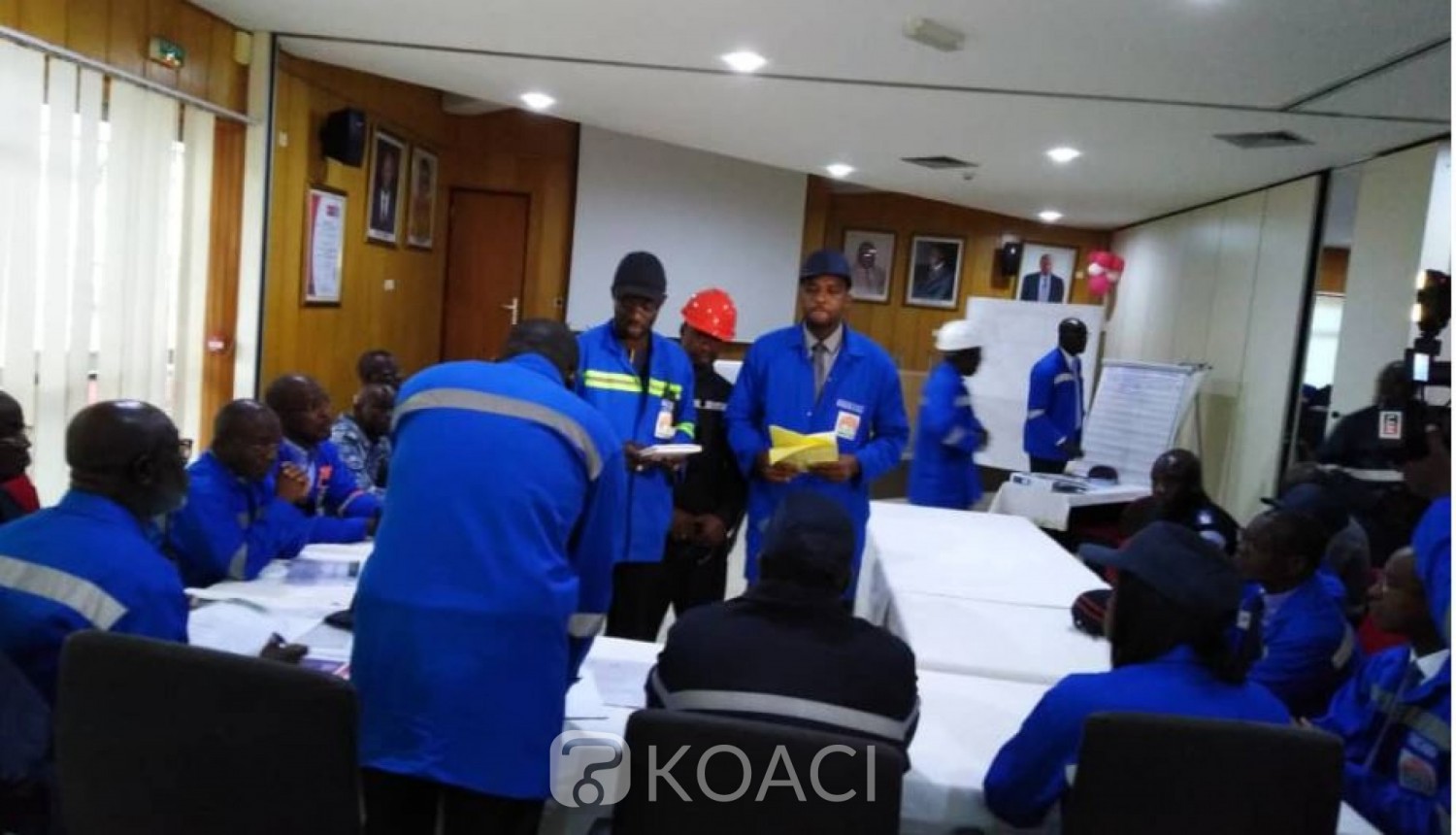 Côte d'Ivoire: Simulation d'incendie à GESTOCI, pour prévenir tous les risques !