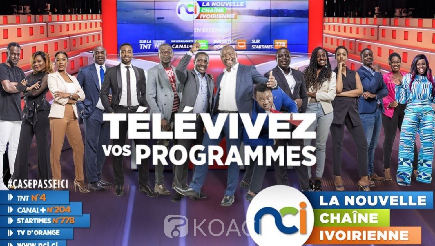 Côte d'Ivoire: Paysage audiovisuel, lancement de NCI ce 12 décembre !