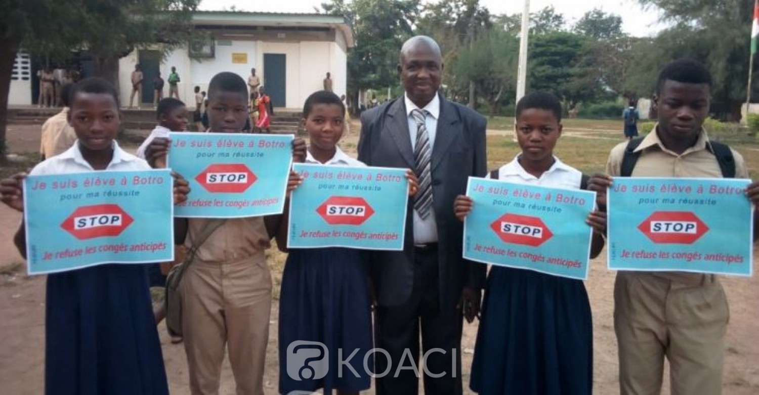 Côte d'Ivoire: Pour empêcher les congés anticipés à Botro, des jeunes initient une tournée de sensibilisation dans les écoles