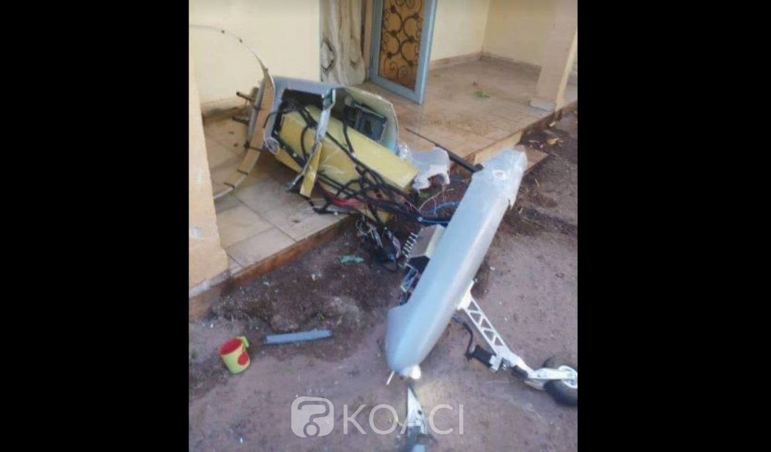 Burkina Faso: Un drone s'écrase dans une concession sans faire de victimes