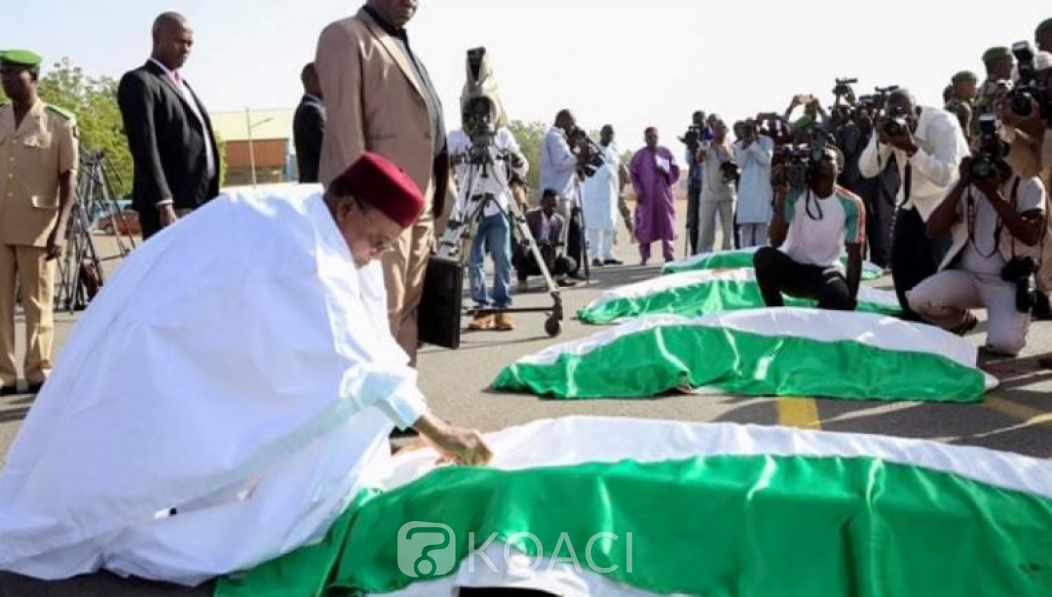 Niger: Attaque d'Inates, Mahamadou Issoufou dédie une place  au commandant du camp militaire