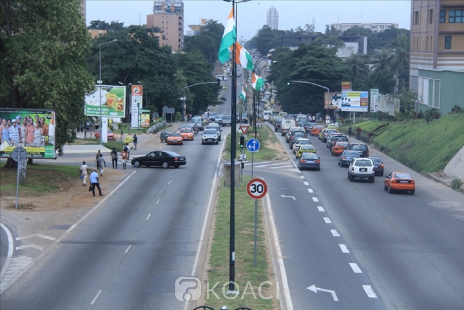 Côte d'Ivoire: Cocody, prolongement  en vue du  boulevard Latrille jusqu'au CHU d'Angré