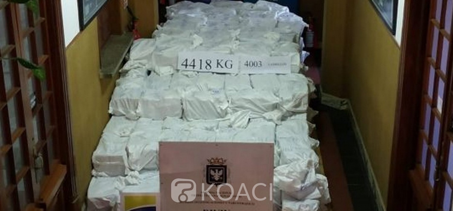 Togo: Saisie de 4,4 tonnes de cocaïne en Uruguay à destination du PAL à Lomé