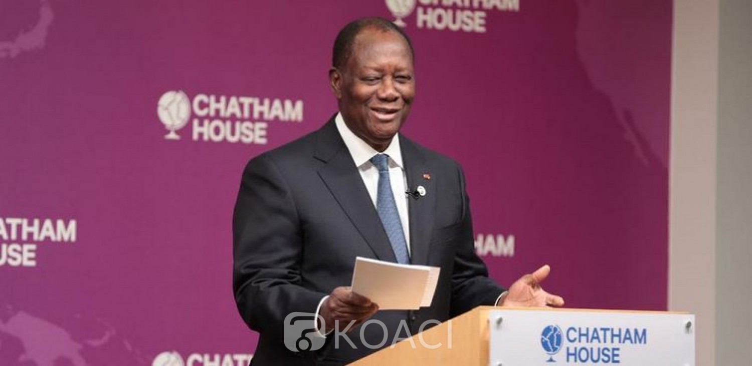 Côte d'Ivoire :  Depuis Londres, Ouattara assure : «la paix, la stabilité, la modernisation du pays et la cohésion sociale, sont désormais irréversibles»