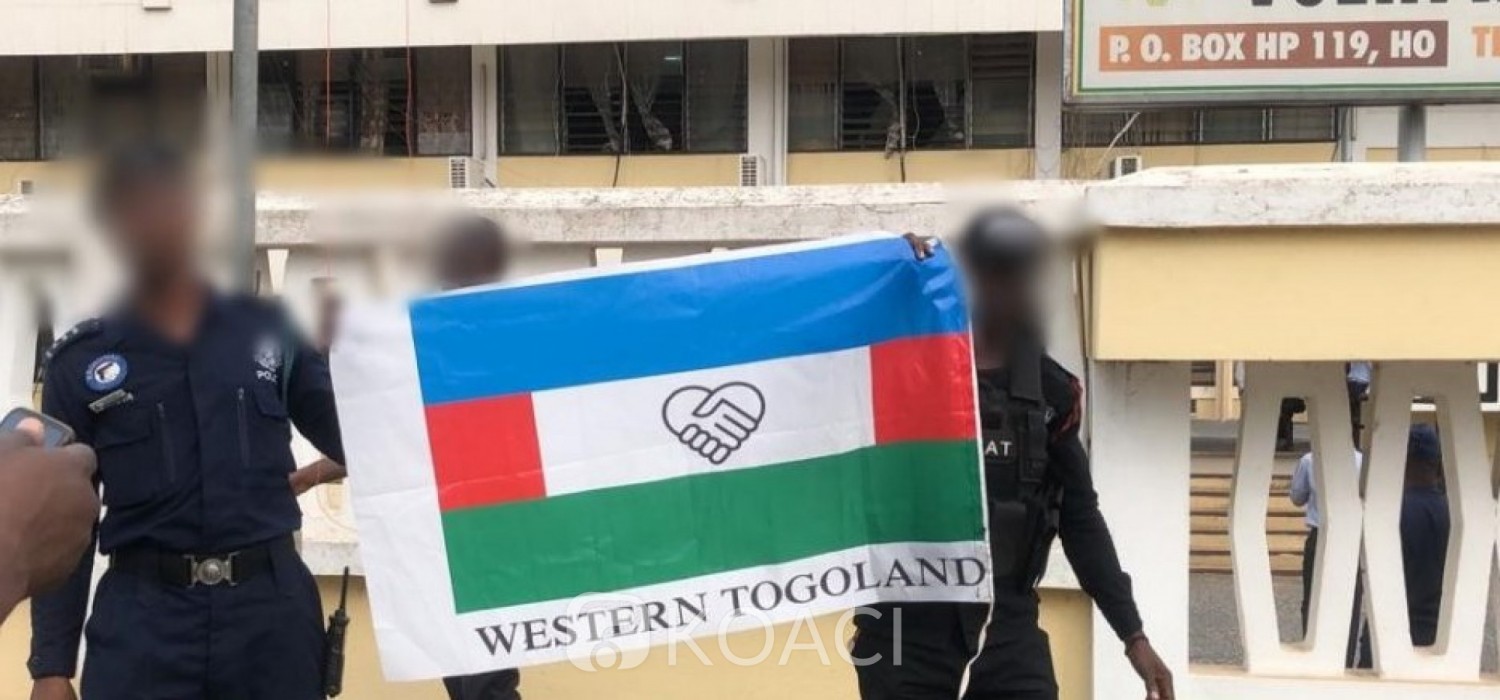 Ghana :  Togoland, un drapeau indépendantiste momentané hissé à Ho