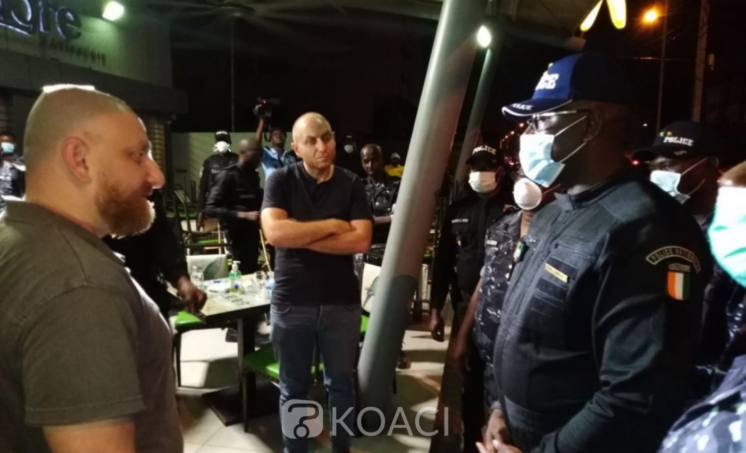 Côte d'Ivoire : Covid-19, la police s'assure du respect des mesures de lutte à Abidjan
