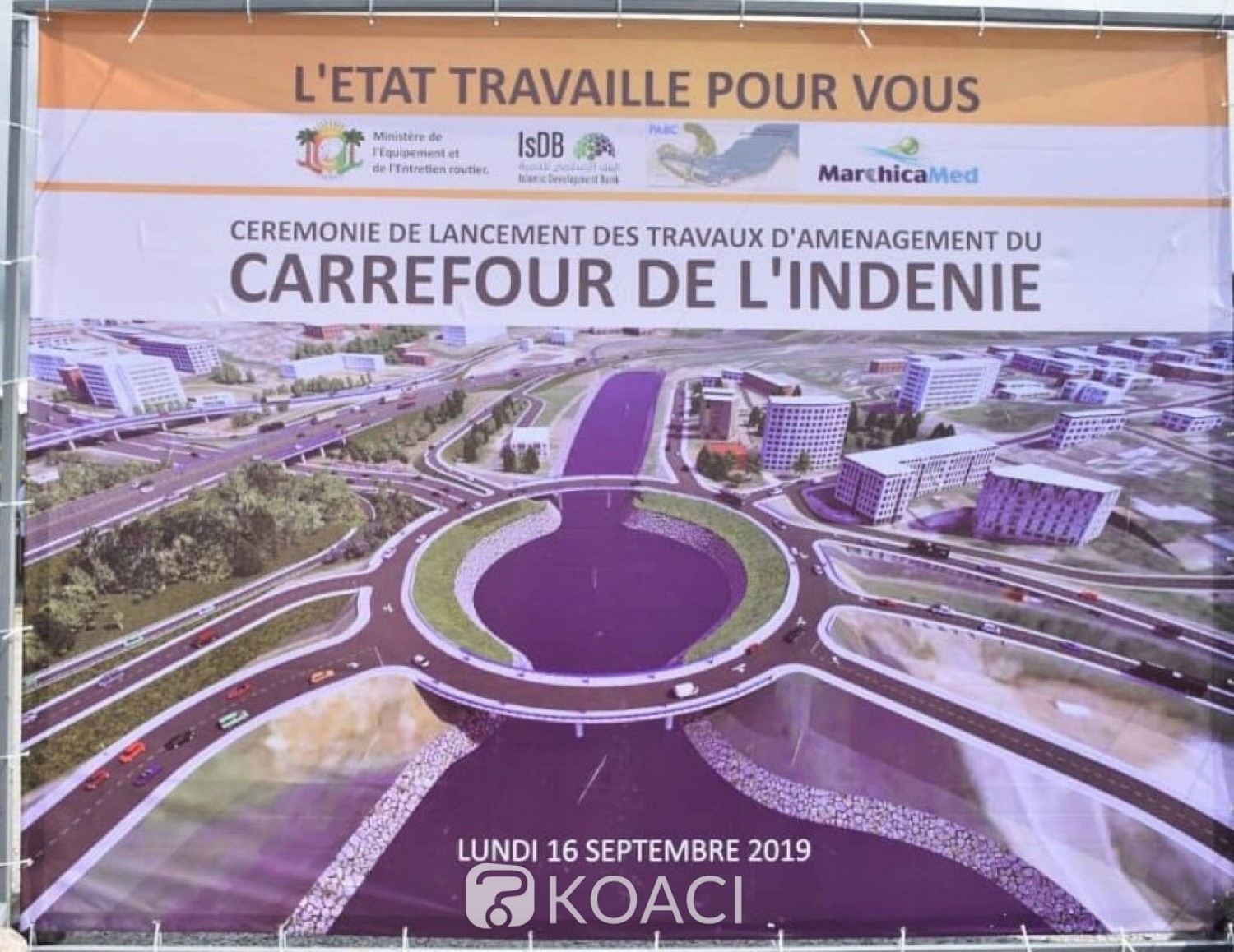 Côte d'Ivoire : Travaux d'aménagement du carrefour de l'Indénié, des perturbations du trafic pourraient être observées pendant 10 mois