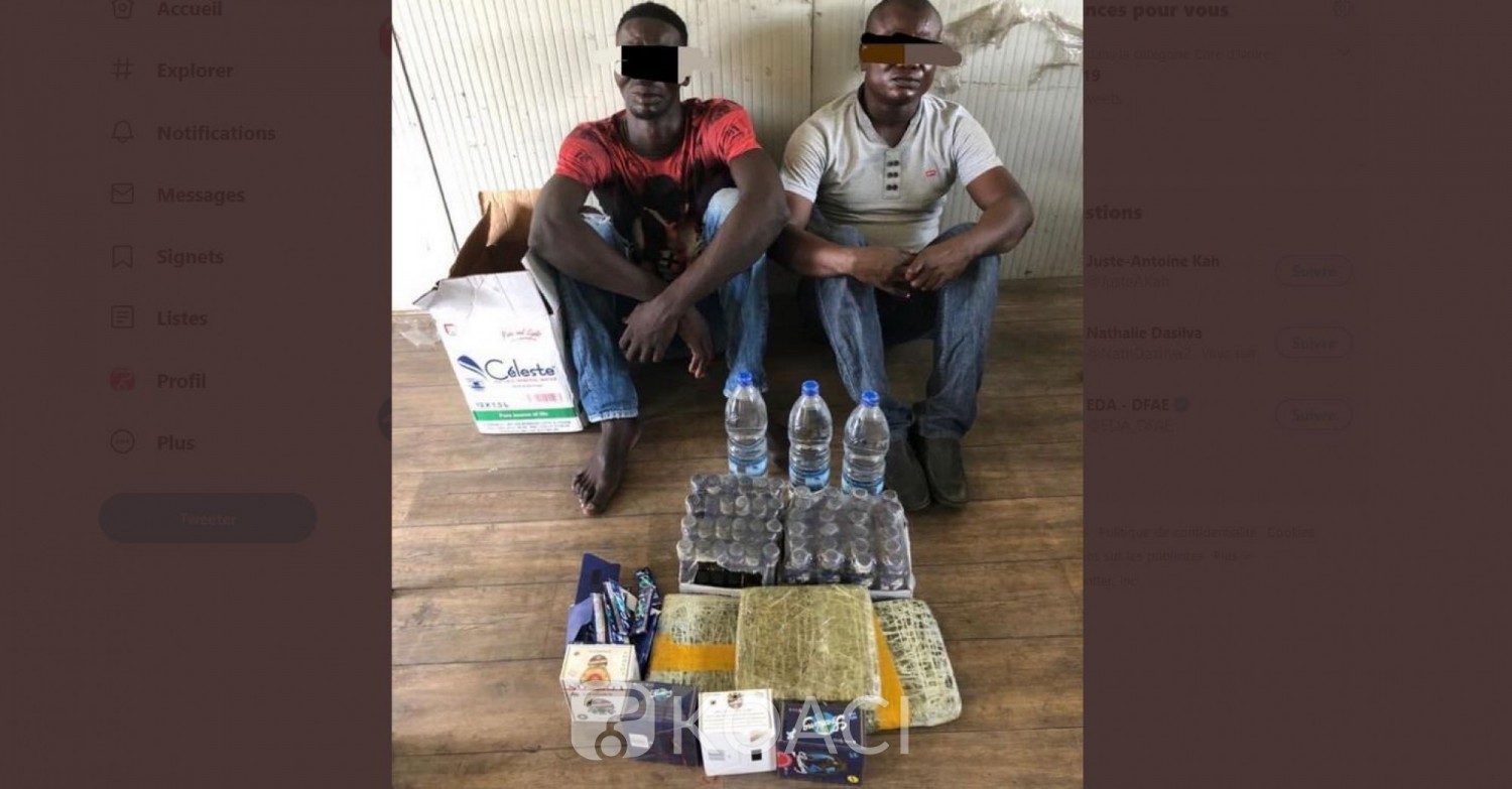 Côte d'Ivoire : Trafic de drogue à la MACA, un employé de la prison et son complice arrêtés
