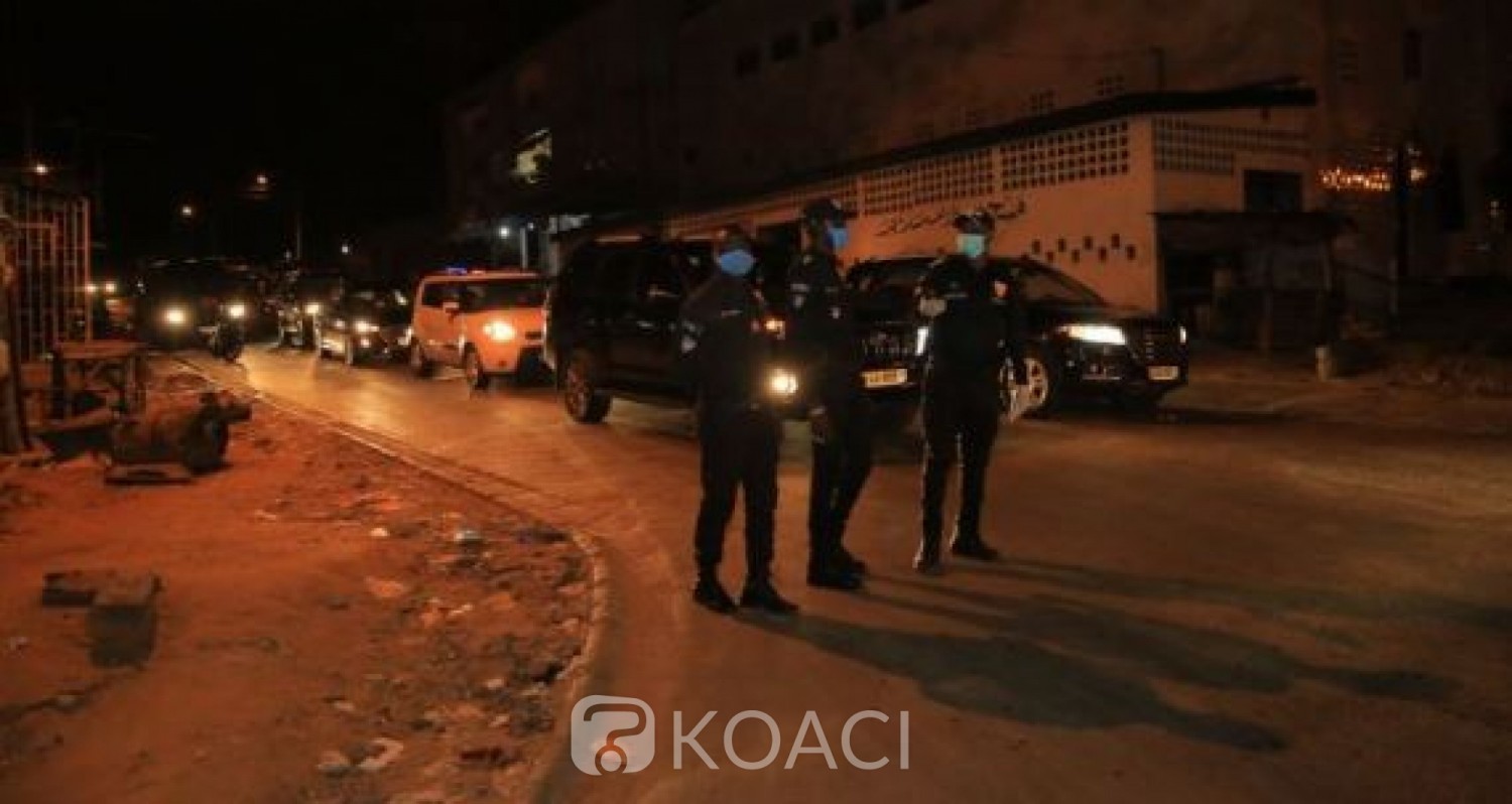 Côte d'Ivoire : 23 jours  du couvre-feu, depuis une semaine, la police note que les Ivoiriens respectent la mesure