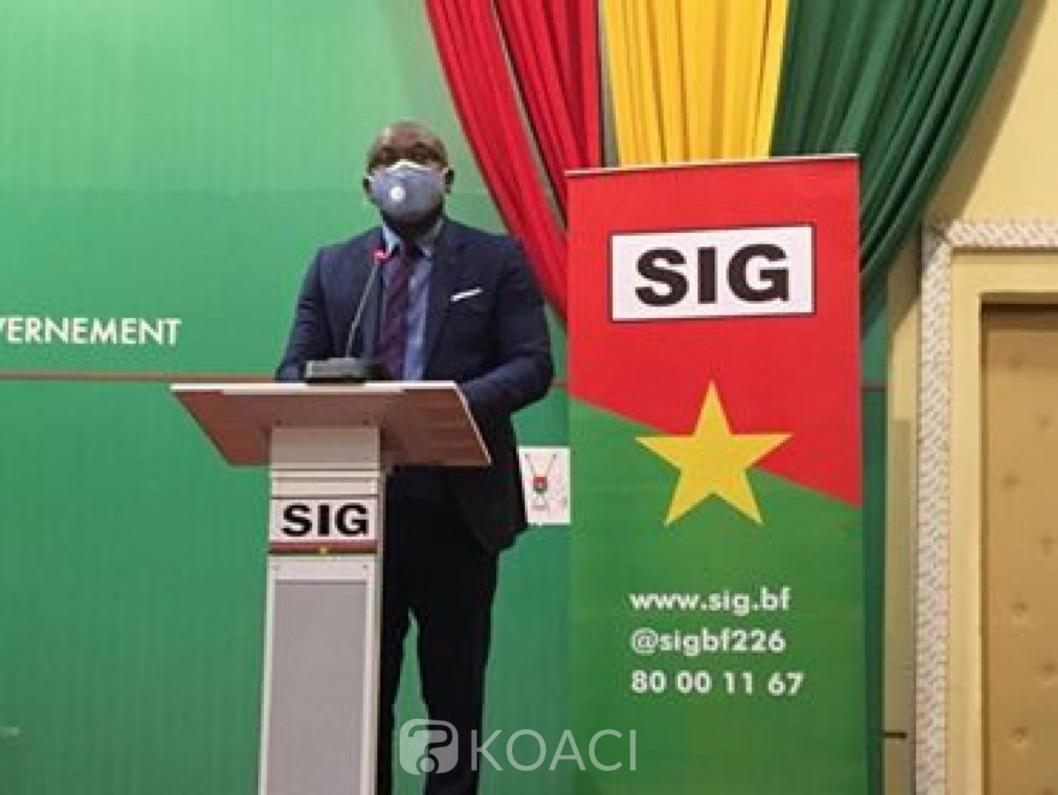 Burkina Faso : Le port du masque sera obligatoire à partir du 27 avril