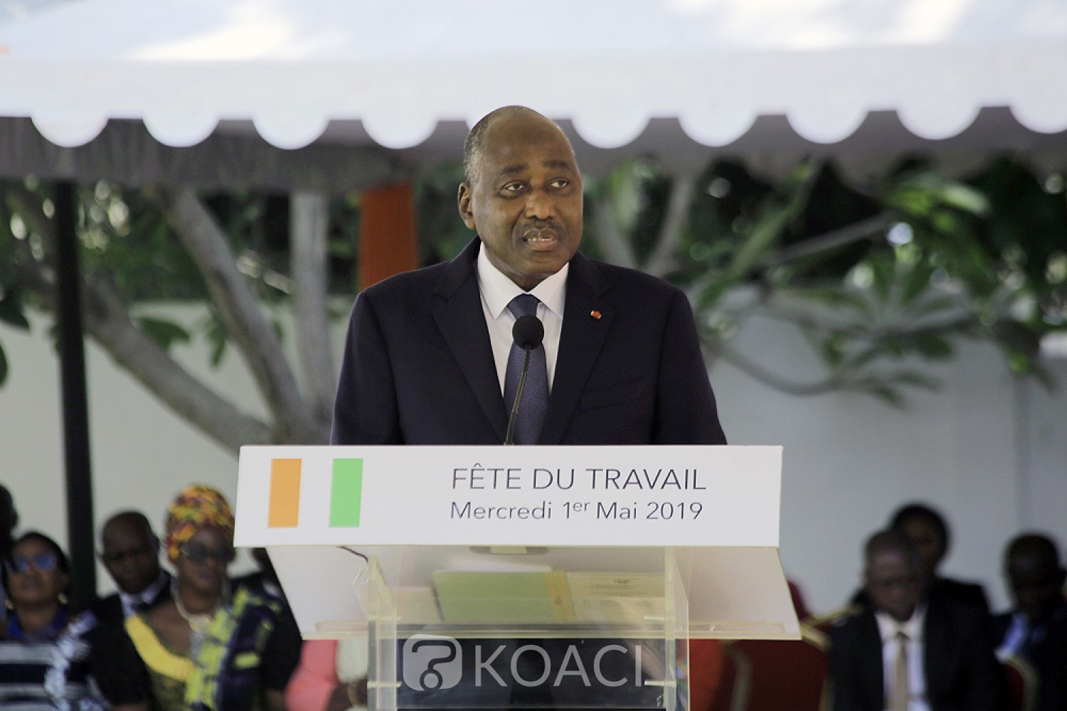 Côte d'Ivoire :  Amadou Gon Coulibaly présidera vendredi la célébration de la fête du travail qui se déroulera au restreint à l'auditorium de la Primature