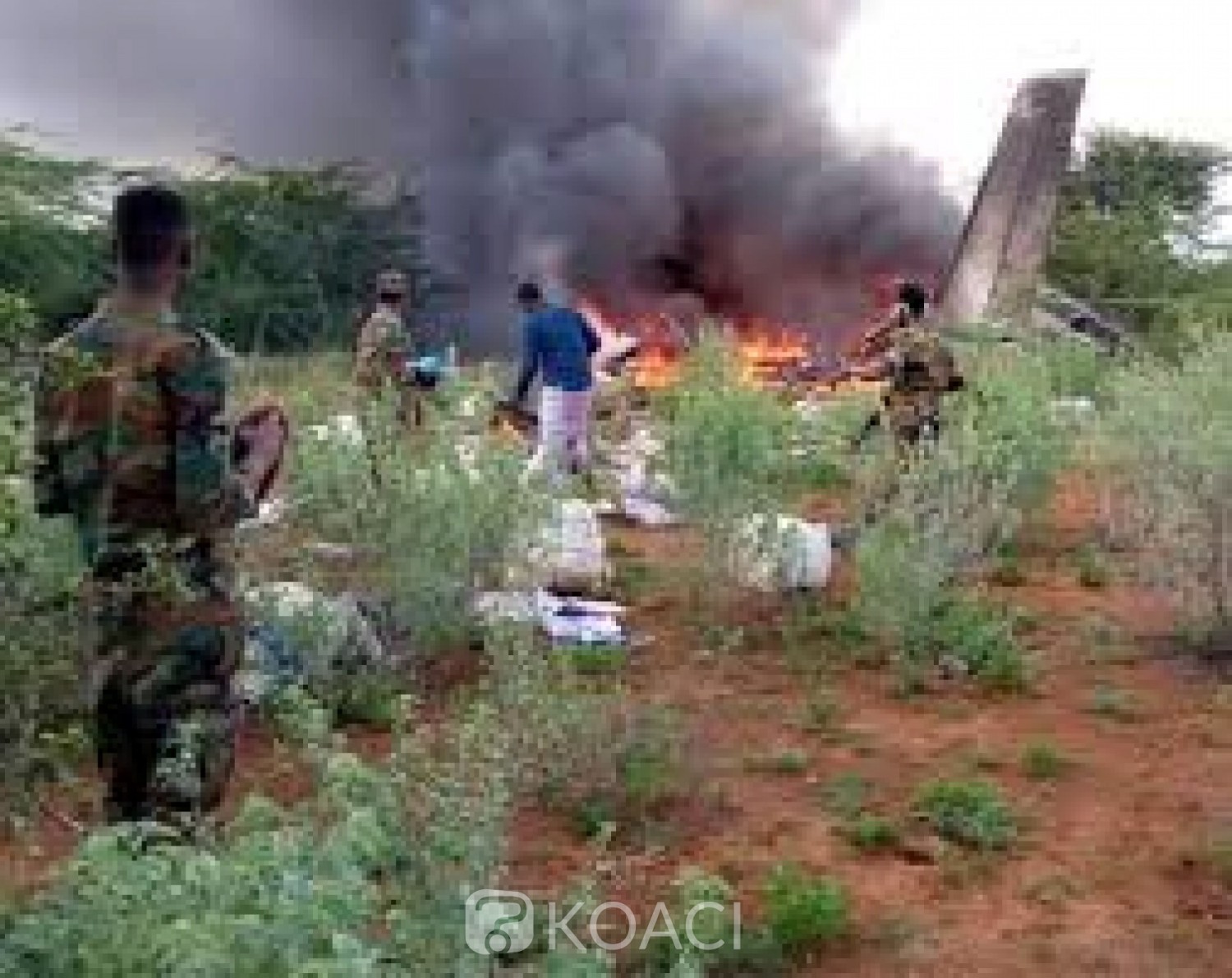 Somalie: Un avion kényan transportant du matériel contre le Covid-19 s'écrase à l'atterrissage, six morts