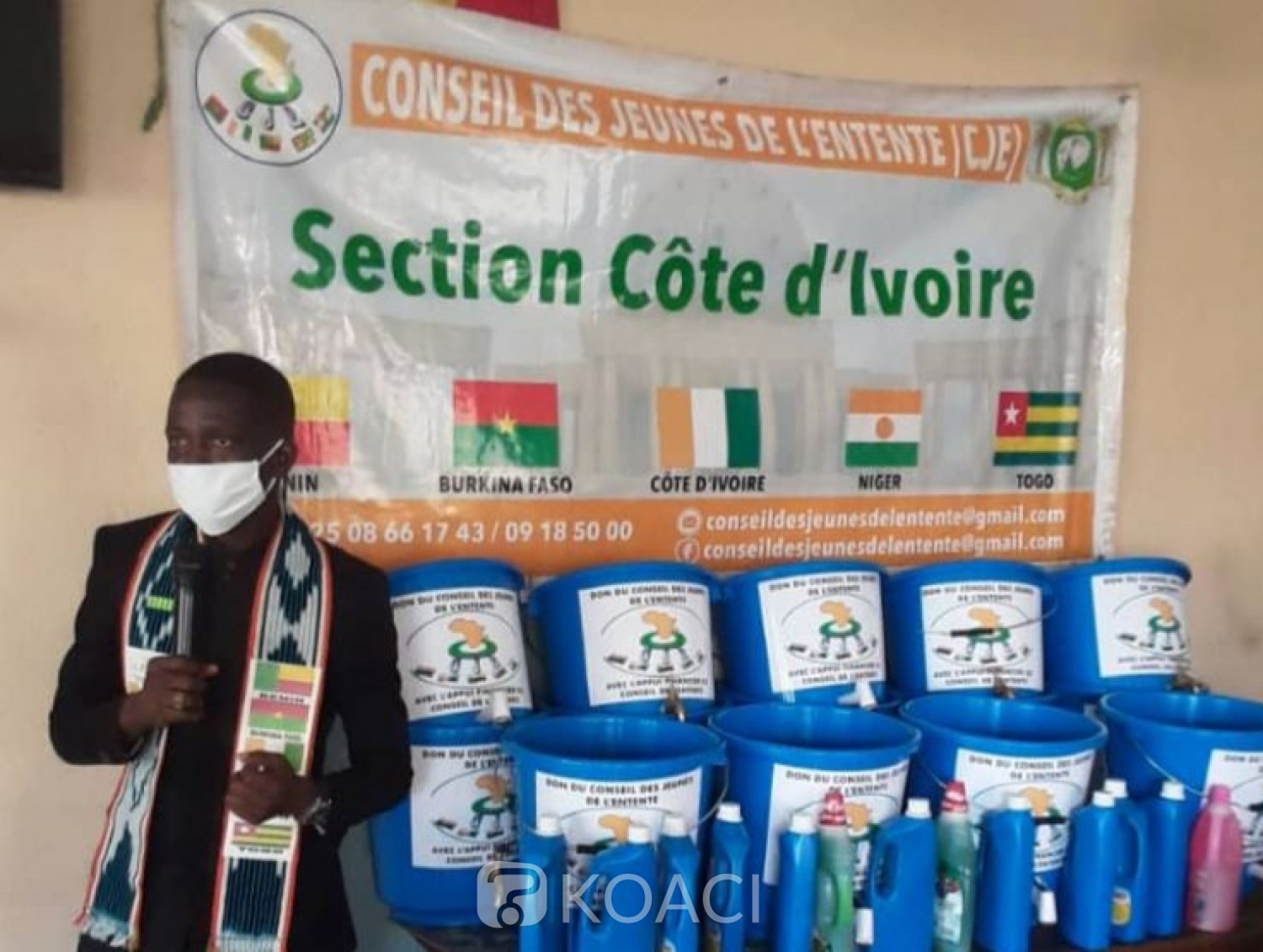 Côte d'Ivoire : Lutte contre le Covid-19, des jeunes de la sous-région mettent en place un plan de riposte contre la pandémie