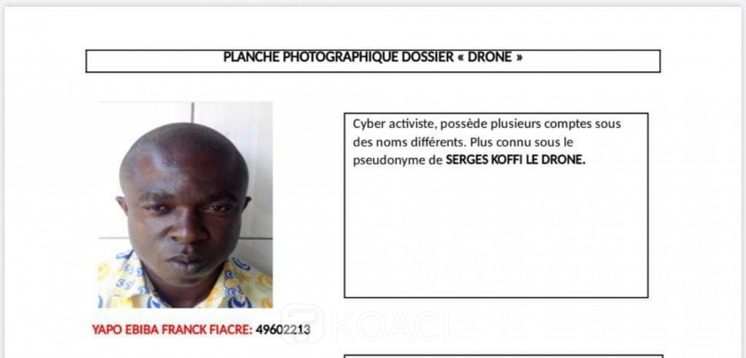 Côte d'Ivoire : Arrestation du cyberactiviste « Serge Koffi le drone », d'autres en vue