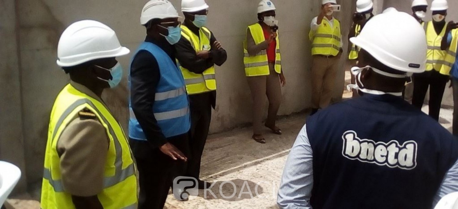 Côte d'Ivoire : Visitant les chantiers de la CAN 2023 à Bouaké, Danho Paulain : « Très bientôt, nous retrouverons nos stades »