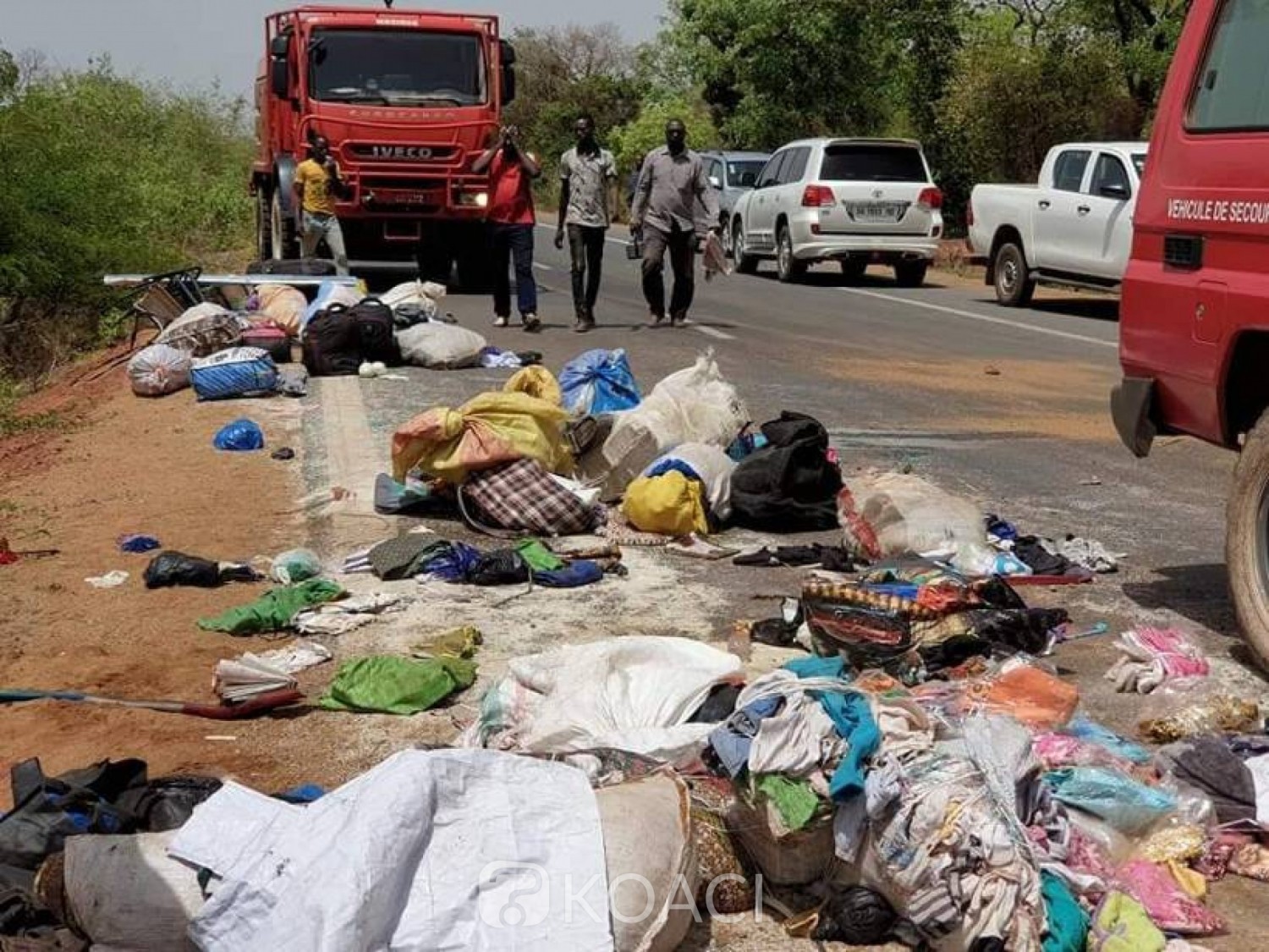 Mali : Une collision entre un minibus et un poids lourd fait 20 morts