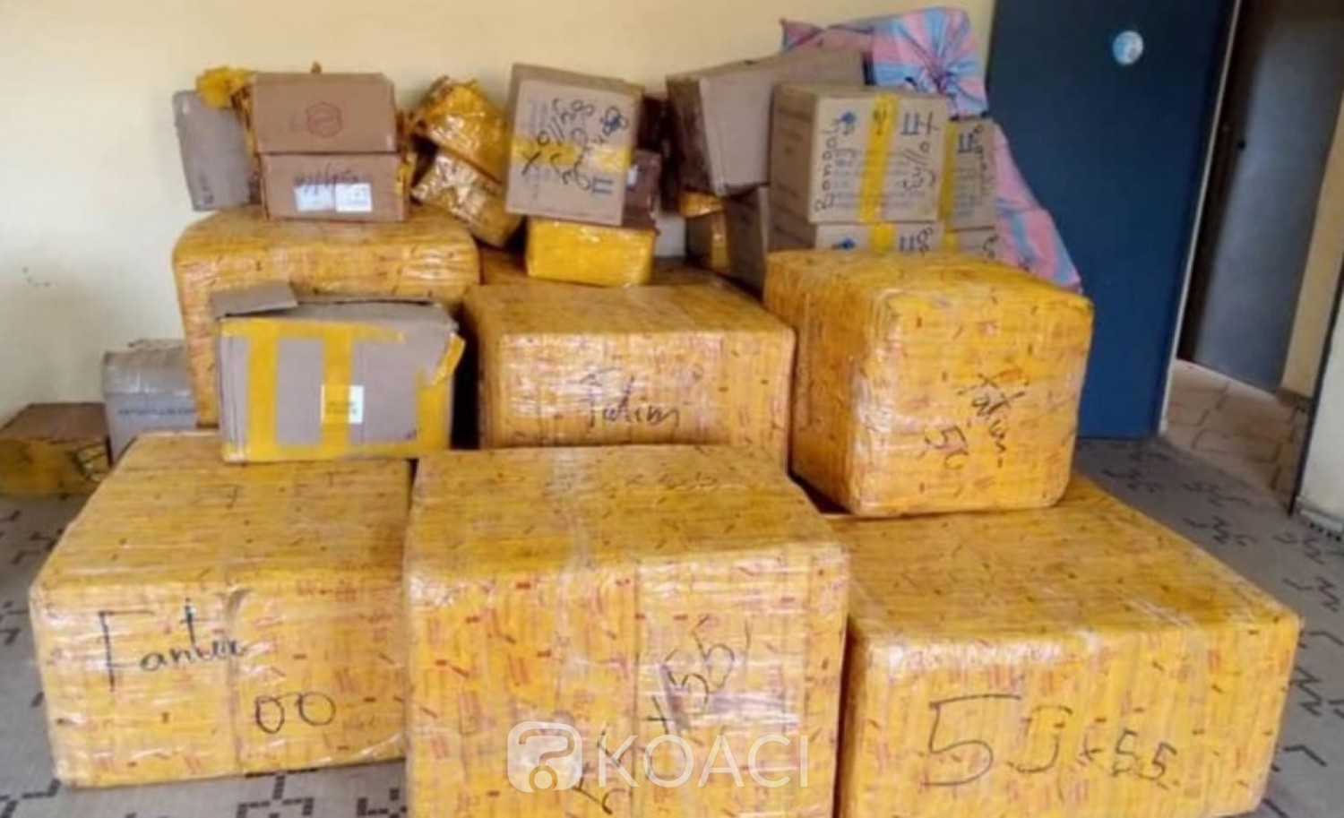 Côte d'Ivoire : À Danané, 1317 kilos  de médicaments falsifiés saisis dans une fourgonnette