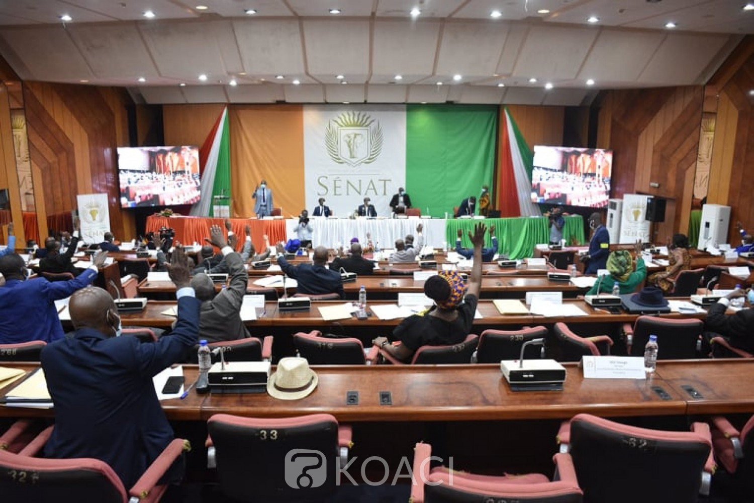 Côte d'Ivoire : 10 projets de lois adoptés en plénière par le Sénat, le Groupe PDCI « dénonce la propension à faire des ordonnances le mode de gestion de l'Etat »