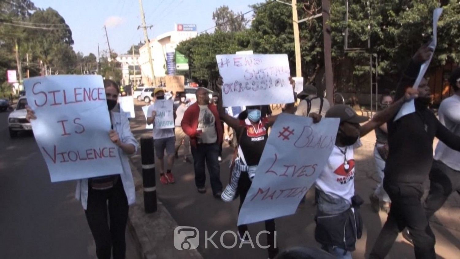 Kenya : Manifestations à Nairobi contre la mort de l'afro américain George Floyd