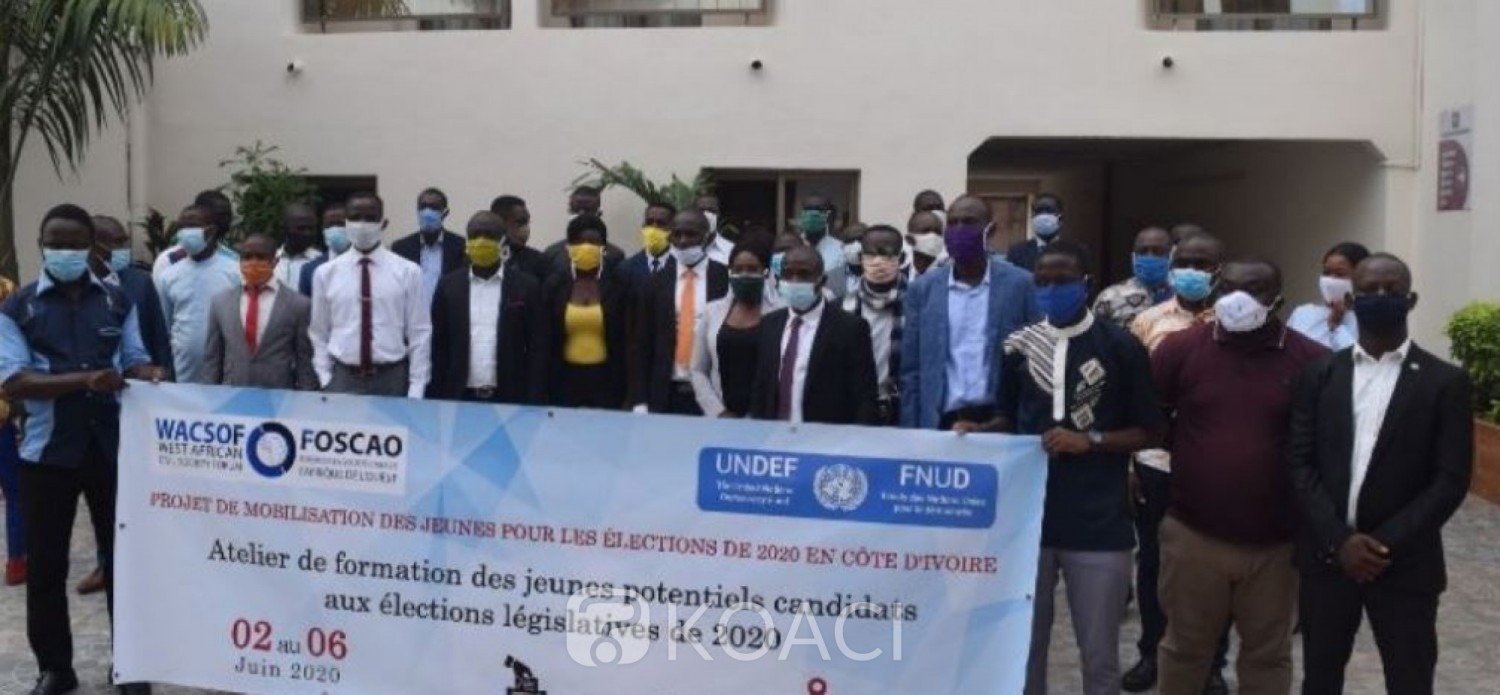 Côte d'Ivoire : Législatives 2020, 30 jeunes potentiels candidats bénéficient d'une formation pour s'imprégner du processus électoral