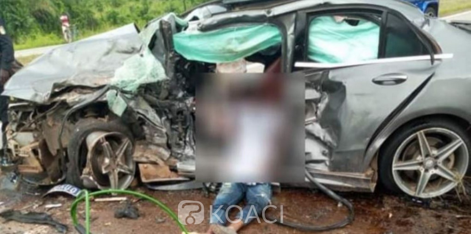 Côte d'Ivoire : Une collision entre deux véhicules fait 2 morts et 4 blessés graves sur l'autoroute du Nord