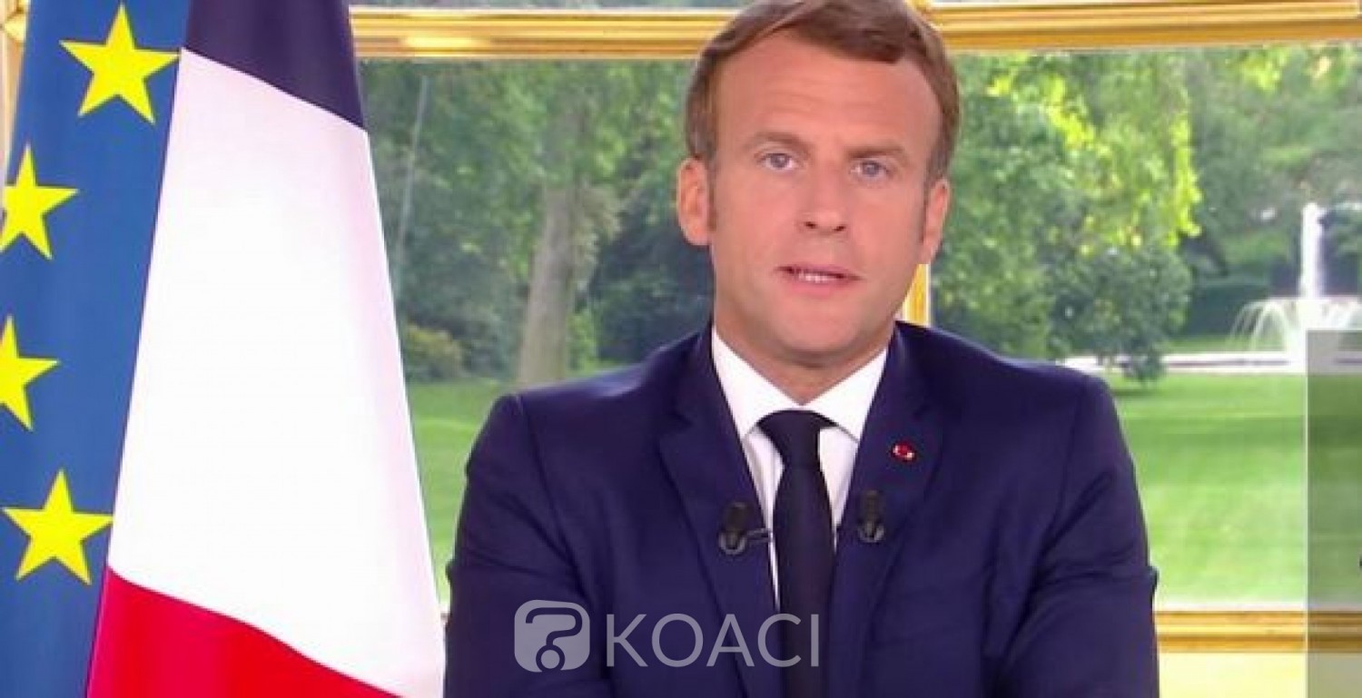Côte d'Ivoire : Voyage vers la France, Macron a dit à compter du 1er juillet là où la maladie du coronavirus sera maitrisée