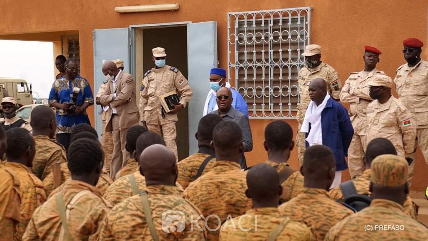 Burkina Faso : Lutte contre le terrorisme, le président du Faso galvanise les troupes à Djibo