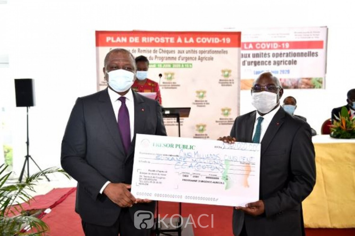 Côte d'Ivoire : FASI, 6800 acteurs du secteur informel ont déjà bénéficié de l'appui du Gouvernement, dont 3148 femmes