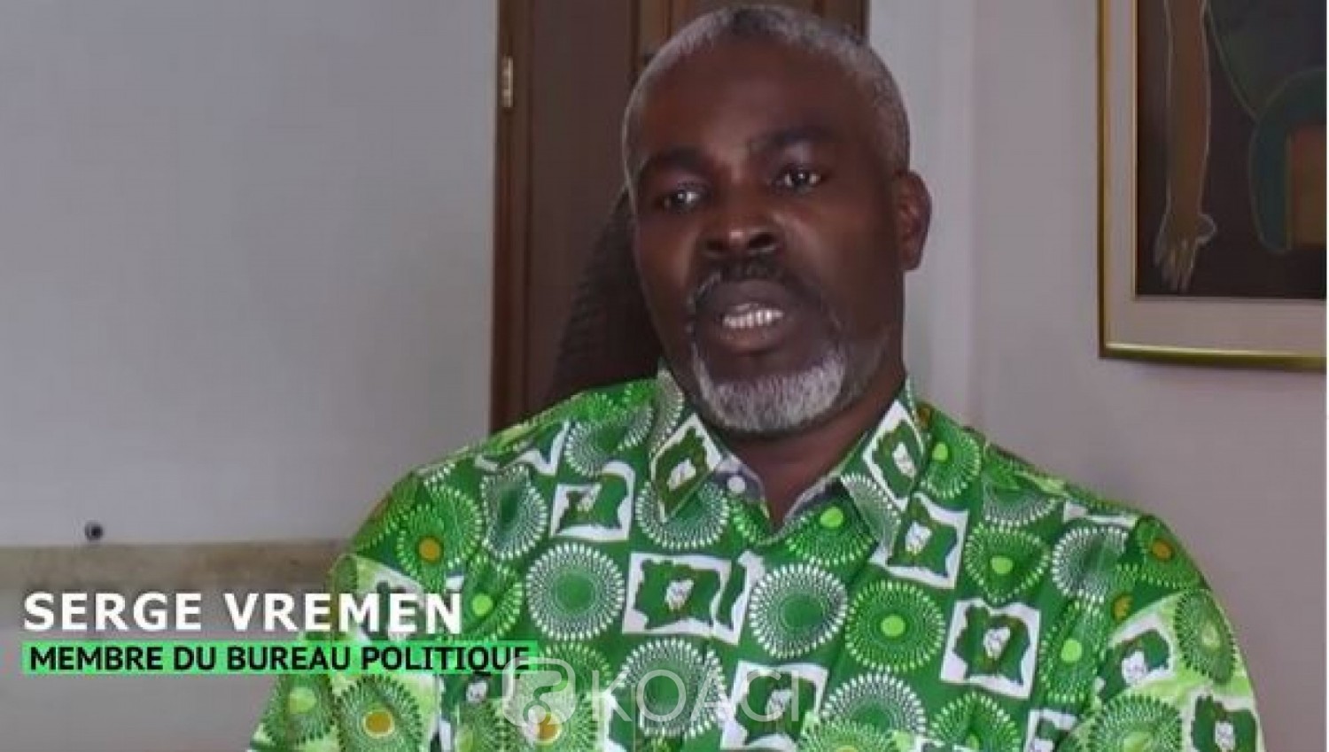 Côte d'Ivoire : PDCI, mis à l'écart, Serge Vremen accuse certains cadres du Parti : « Je suis étonné comme les autres militants »