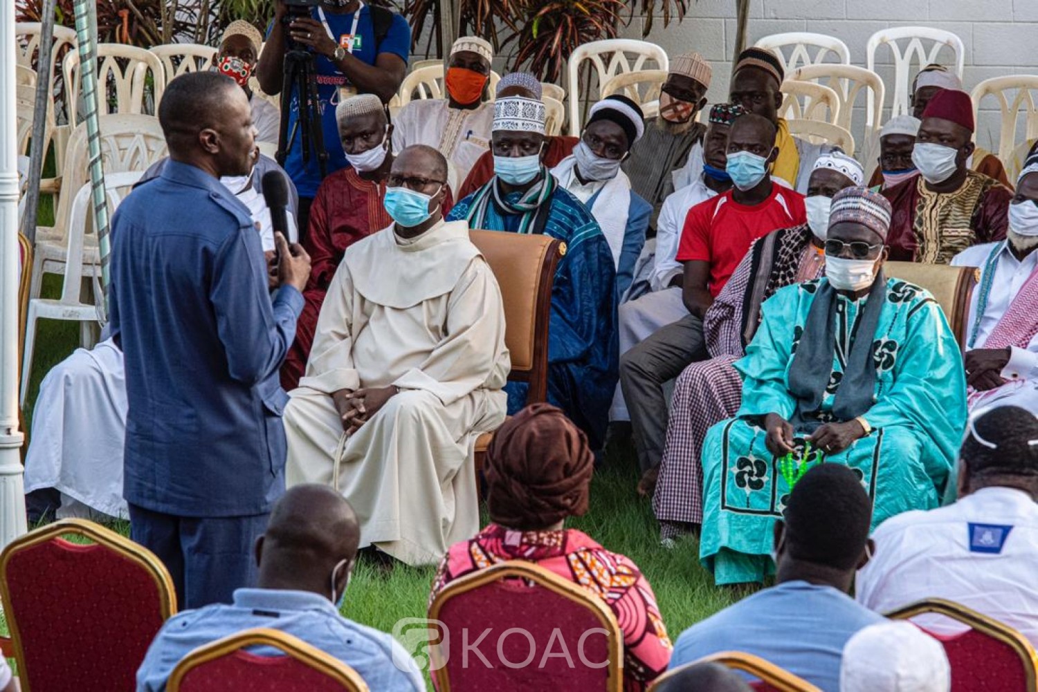 Côte d'Ivoire : Bouaké, pour des élections apaisées en octobre, Amadou Koné engage les guides religieux