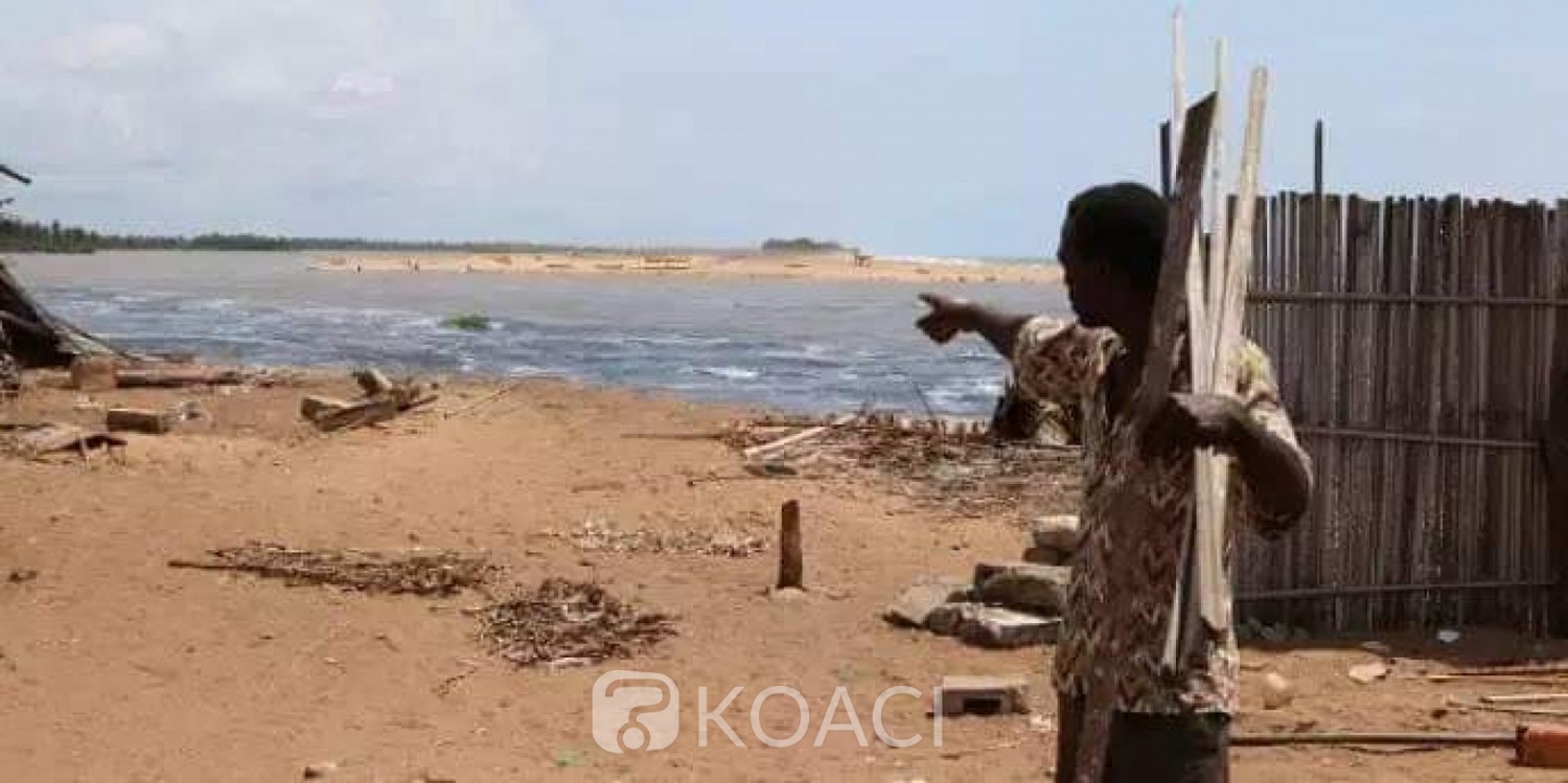 Côte d'Ivoire : À Lahou-Pkanda, la pluie fait ravage, village rasé et des tombes emportées