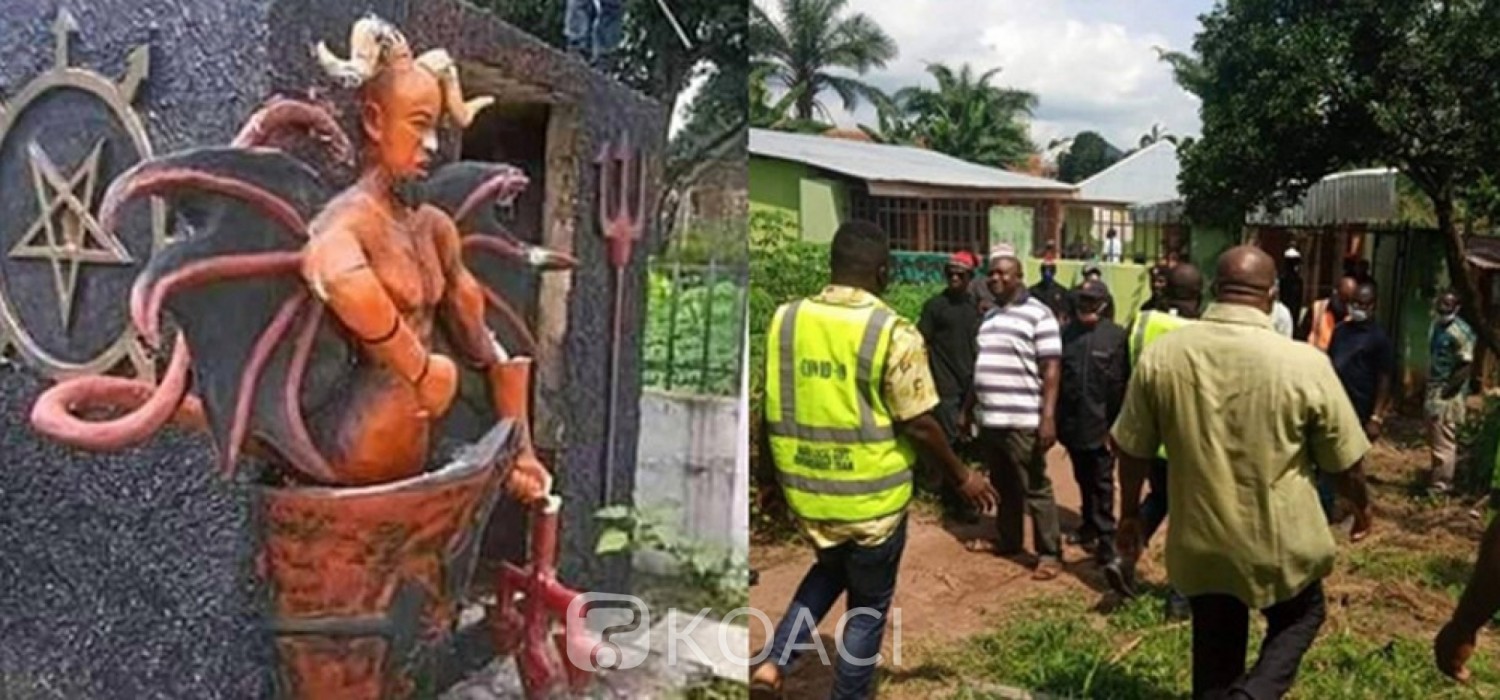 Nigeria :  L'église de Satan saccagée à Abia, son fondateur arrêté