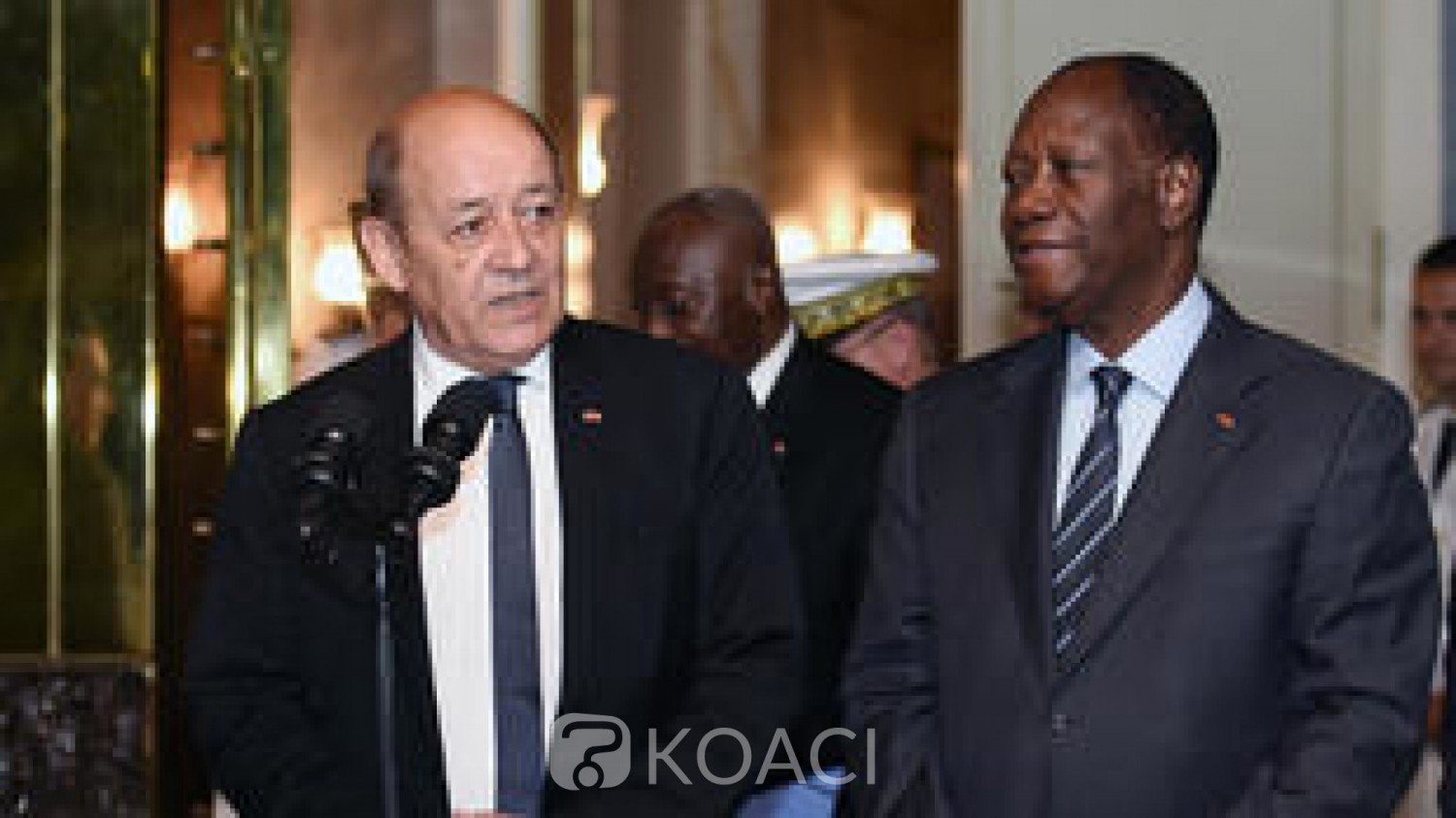Côte d'Ivoire-France : Jean-Yves Le Drian au Pays pour les obsèques de Gon Coulibaly mais pas que...
