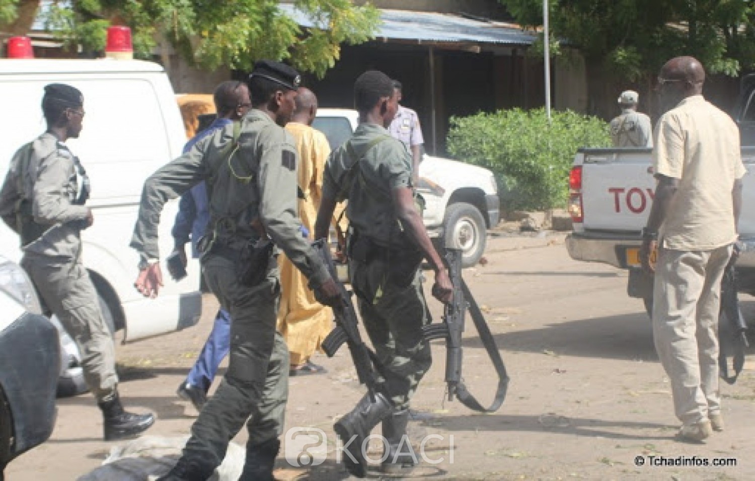 Tchad : Un «déséquilibré» muni d'un couteau abattu devant le palais présidentiel