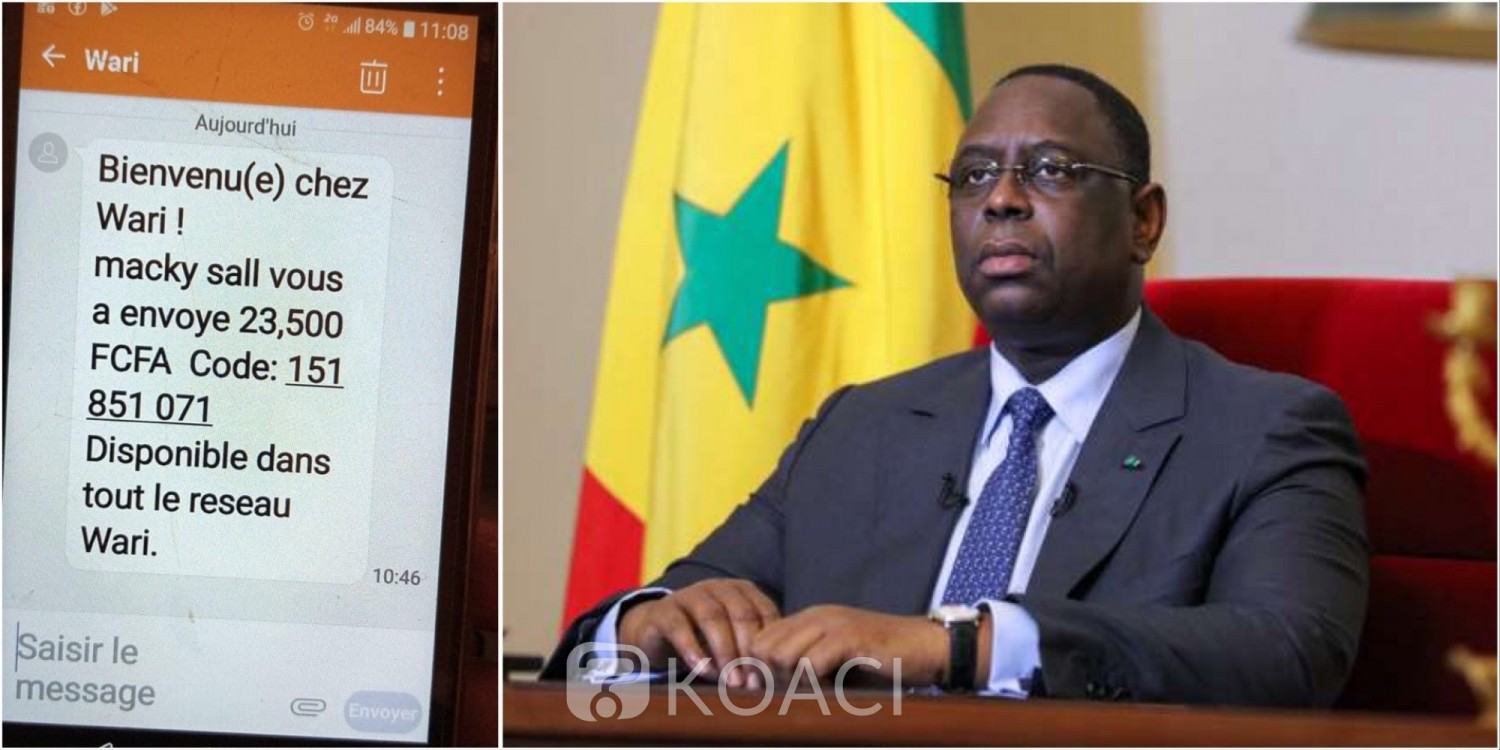Sénégal : Bourses de sécurité familiale, Sall confond les caisses de l'Etat à sa poche et s'arroge la paternité du paiement