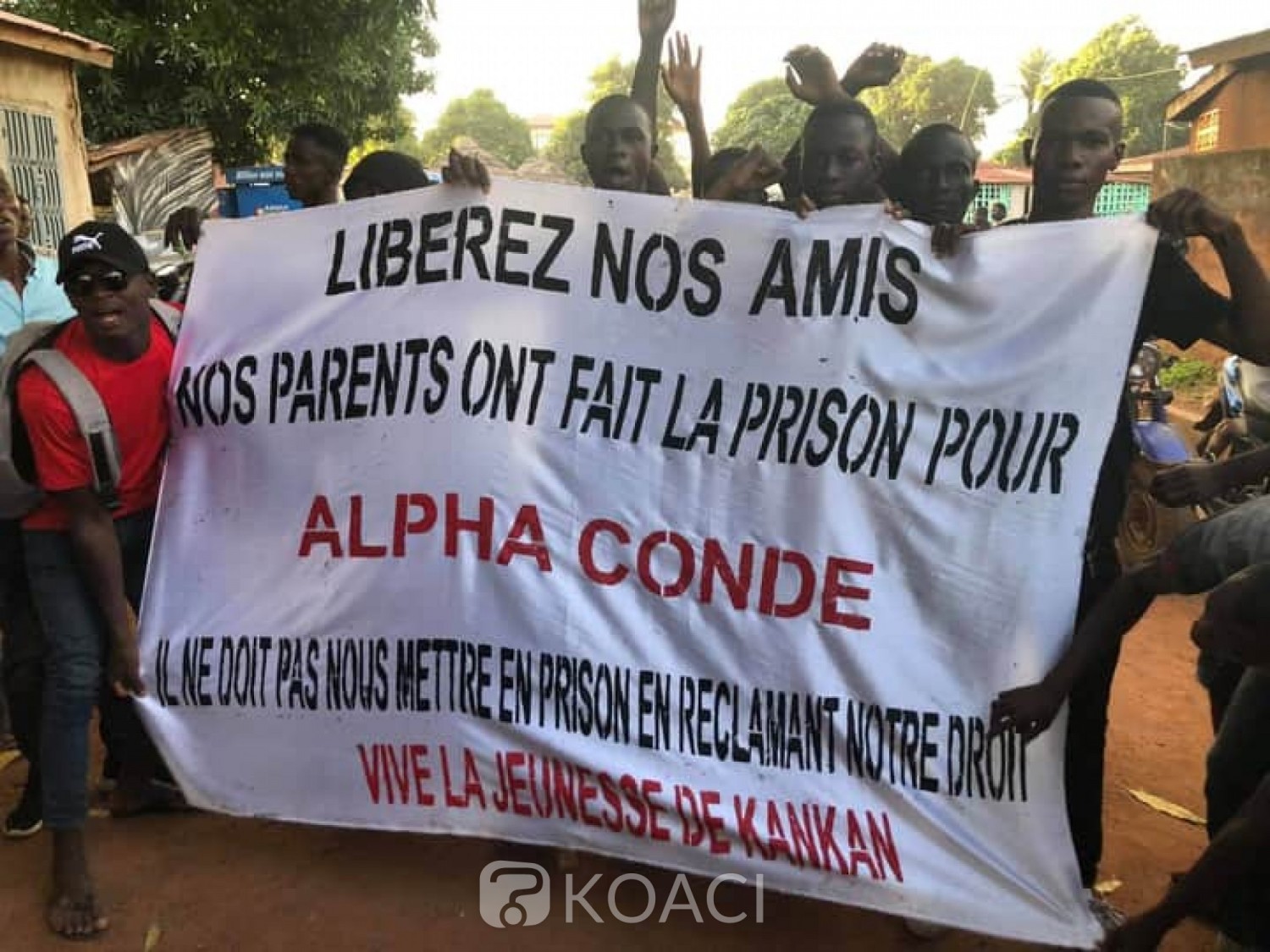 Guinée : Manifestation à Kankan, 22 manifestants «rasés» et inculpés pour troubles à l'ordre public