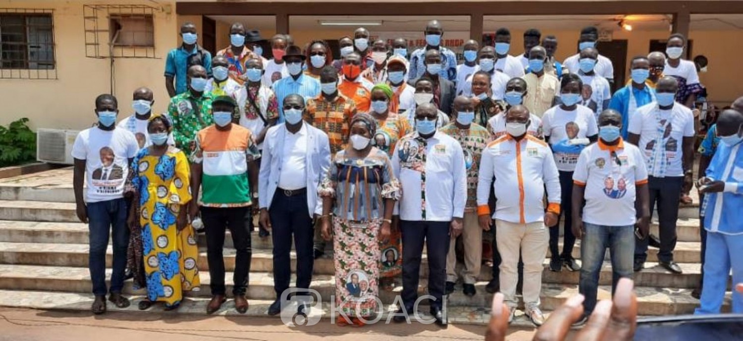 Côte d'Ivoire : Région du Bélier, des secrétaires généraux PDCI et  UDPCI et autres partis se rallient au RHDP