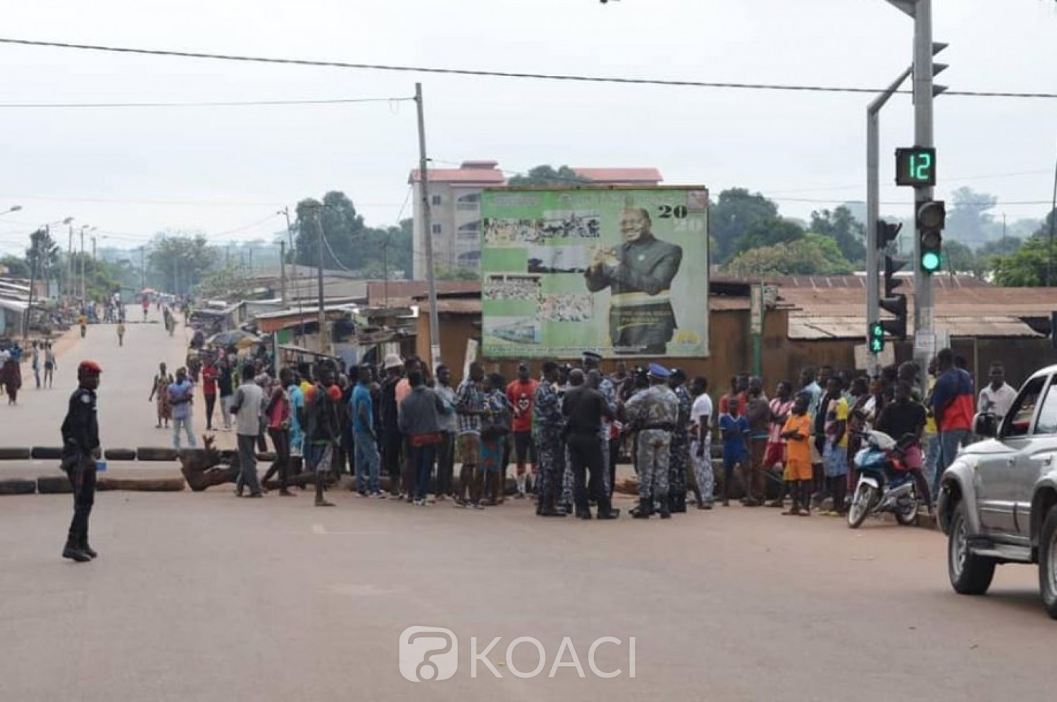 Côte d'Ivoire : Mouvement d'humeur contre la candidature d'Alassane Ouattara, les forces de l'ordre maitrisent la situation à Daoukro