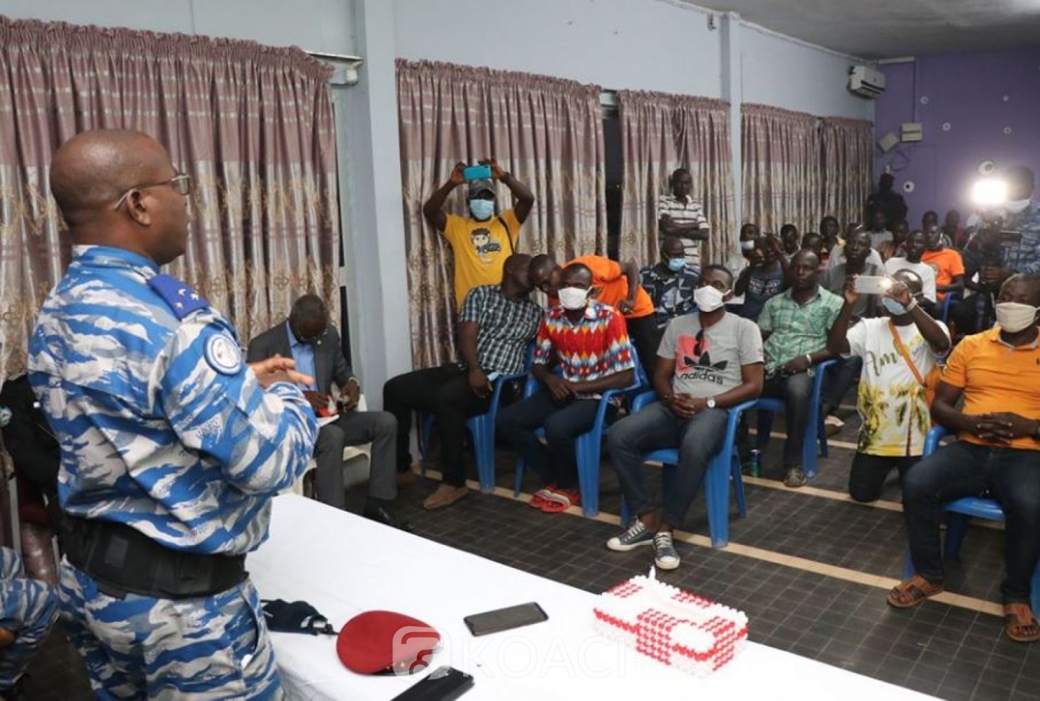 Côte d'Ivoire : Manifestations de rue contre le troisième mandat de Ouattara, ceux qui tirent les ficèles seraient à l'étranger, selon  le Commandant supérieur  de la Gendarmerie